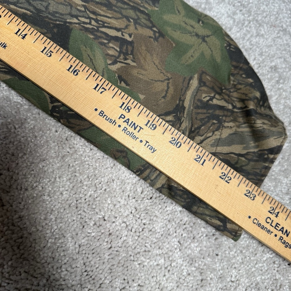 Vintage Deer River Coveralls Men's XL Camo TREBARK Hunting Outdoors USA 90s - Picture 11 of 15